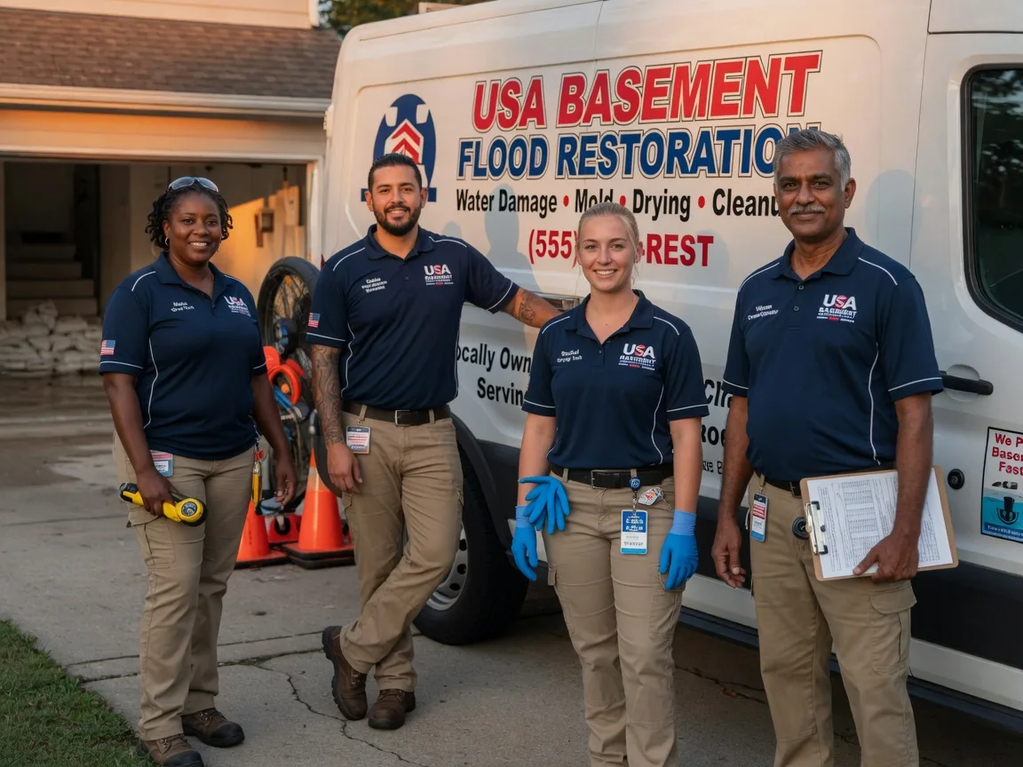 Basement Flood Cleanup company in Conover, OH