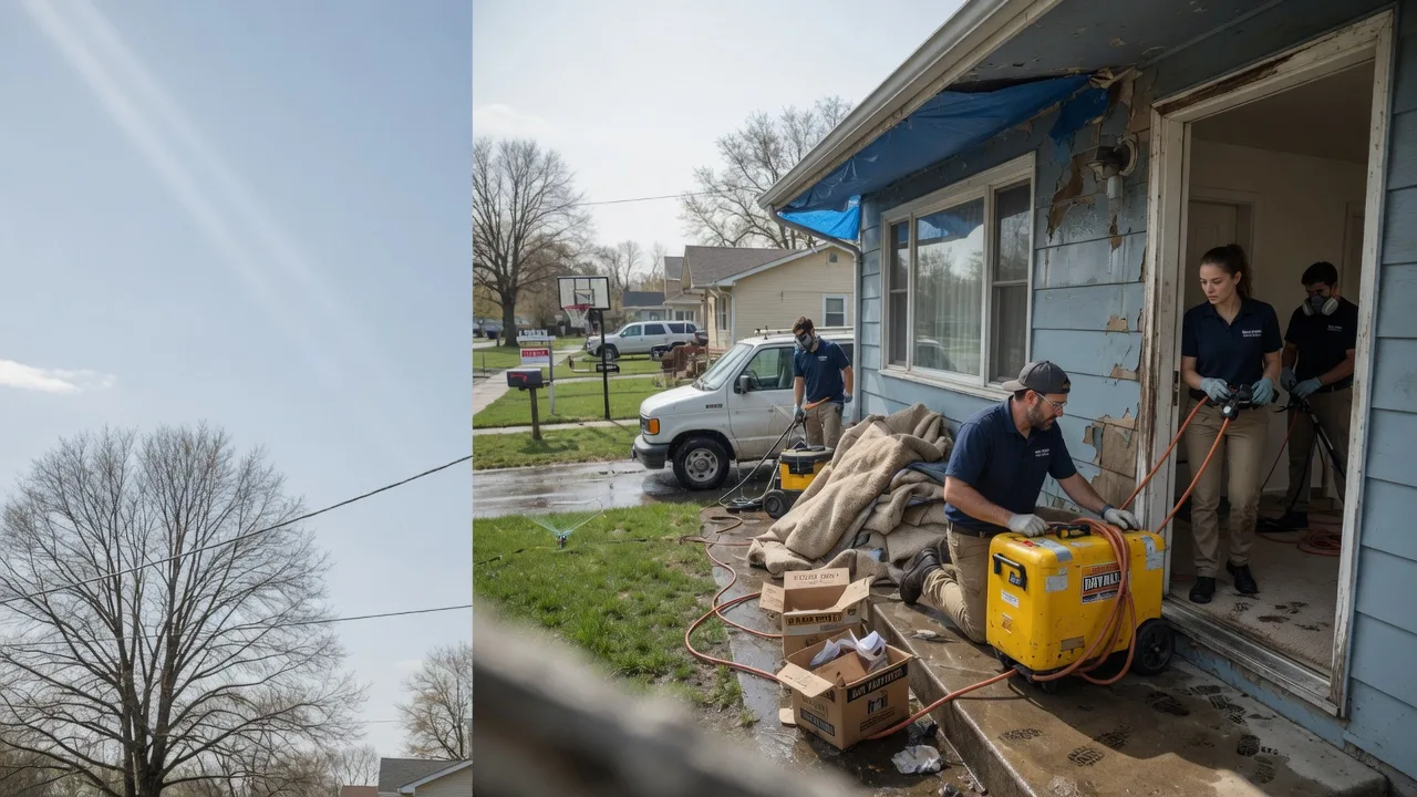 Basement Flood Cleanup in Conover, OH near me